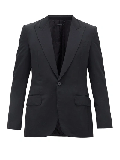 Givenchy Single-breasted Shell Suit Jacket In Black