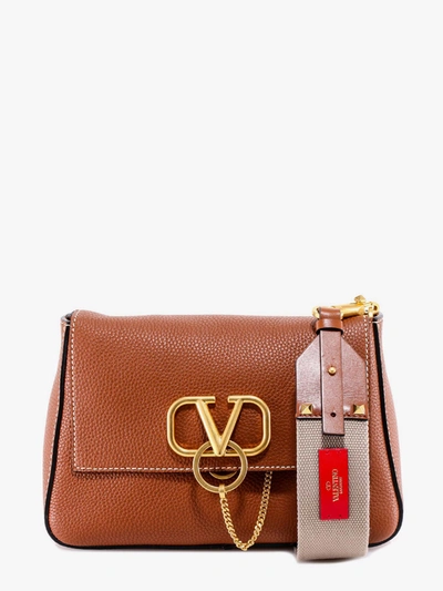 Valentino Garavani Shoulder Bag In Brown