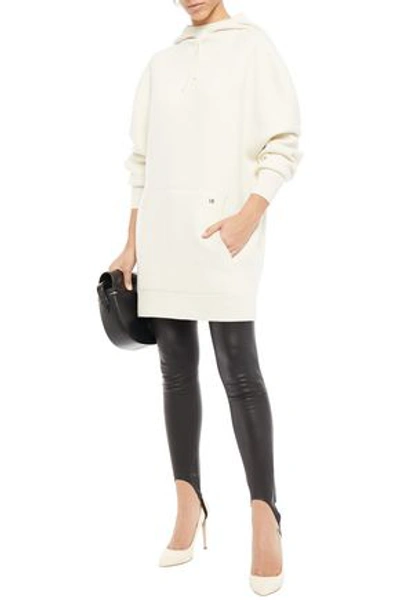 Victoria Beckham Wool-blend Hoodie In Ivory