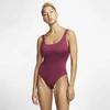 Nike Essential U-back Women's 1-piece Swimsuit (dark Red)