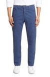 Ag Everett Sud Print Slim Straight Leg Pants In Howe High Seas