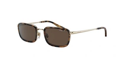 Vogue Eyewear Sunglasses, Vo4166s 49 In Brown