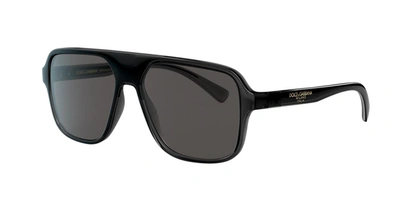 Dolce & Gabbana Dolce&gabbana Man Sunglasses Dg6134 In Dark Grey