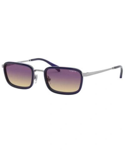 Vogue Eyewear Sunglasses, Vo4166s 49 In Yellow Gradient Violet
