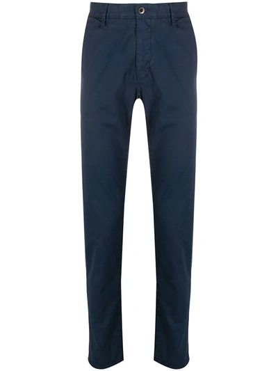 Incotex Slim-fit Chinos In Blue