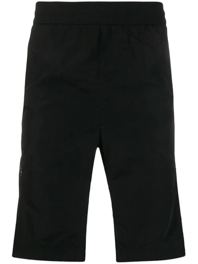 C.p. Company Multi-pocket Bermuda Shorts In Black