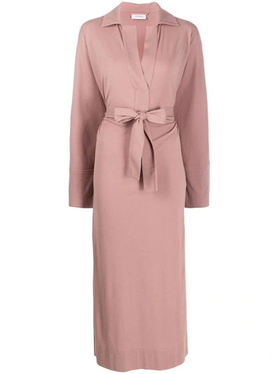 Lemaire Wrap-style Dress In Neutrals