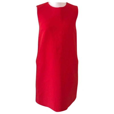 Pre-owned Hache Mid-length Dress In Red