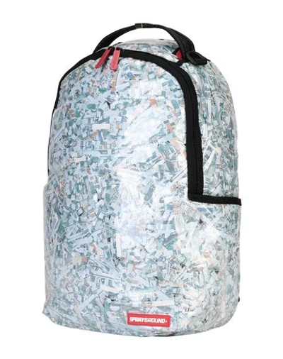 Sprayground Backpacks In White