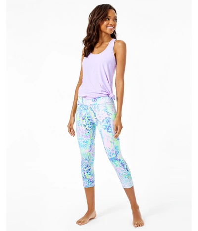 Lilly Pulitzer Island Mid-Rise Joggers, Low Tide Navy Catty