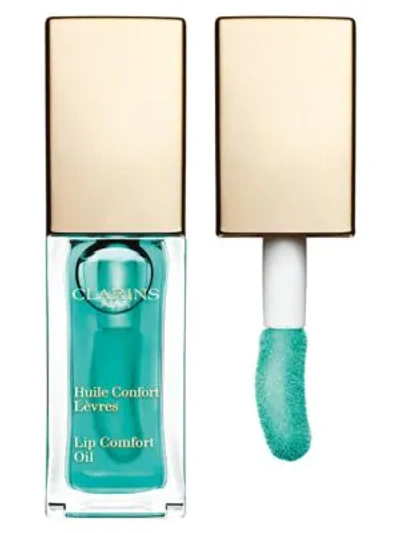 Clarins Limited Edition Lip Comfort Oil, Created For Macy's In 13 Mint Glam