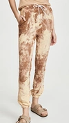 Cotton Citizen Milan Tie-dye Sweatpants In Java Splatter
