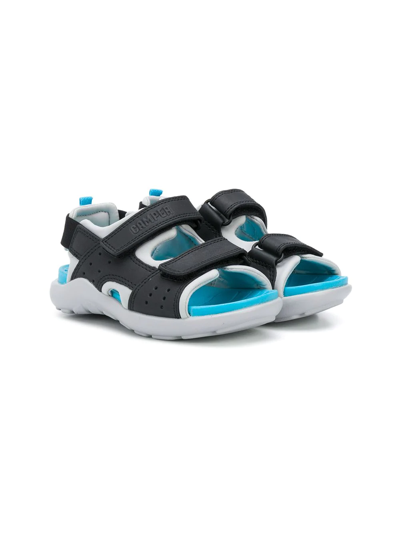Camper Kids' Ous Strappy Sandals In Black