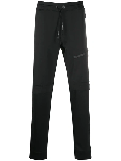 Givenchy Layered-effect Zipped Rep Trousers In Schwarz