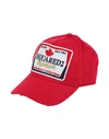 Dsquared2 Hats In Red