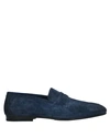 Doucal's Loafers In Blue
