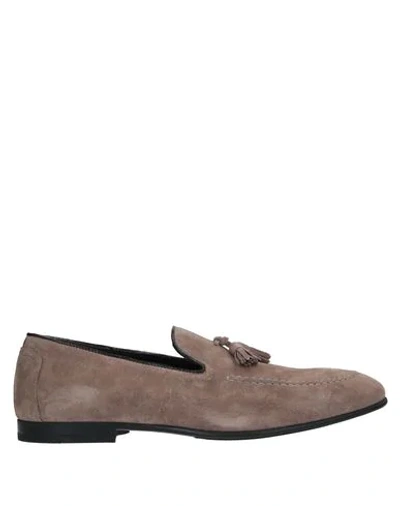 Doucal's Loafers In Khaki