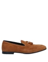 Doucal's Loafers In Tan