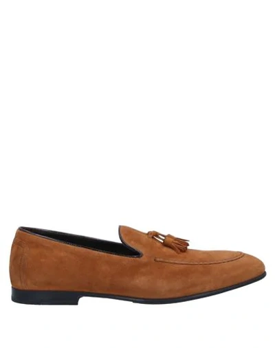 Doucal's Loafers In Tan