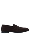 Doucal's Loafers In Dark Brown