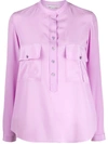 Stella Mccartney Estelle Blouse In Lavender