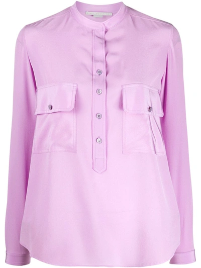 Stella Mccartney Estelle Blouse In Lavender