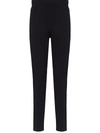 Z Zegna Jogging Trousers With Contrasting Edges In Blue