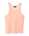 Dsquared2 Tank Tops In Light Pink