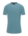 Giorgio Armani T-shirts In Deep Jade