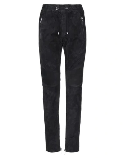 Balmain Casual Pants In Black