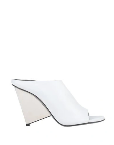 Alain Tondowski Sandals In White