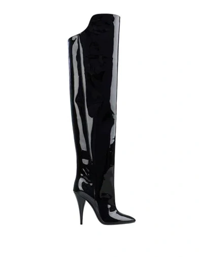 Saint Laurent Boots In Black