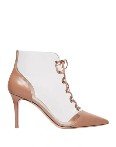 Gianvito Rossi Ankle Boots In Pink