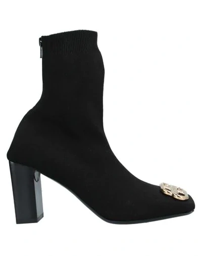 Balenciaga Ankle Boots In Black