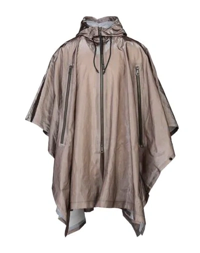 Ea7 Capes & Ponchos In Light Brown