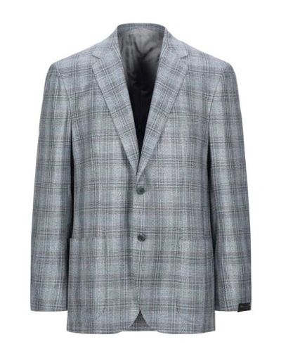 Sartorio Suit Jackets In Sky Blue