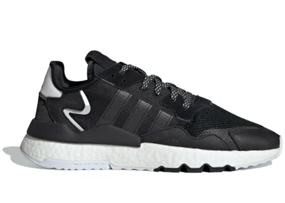 Pre-owned Adidas Originals  Nite Jogger Core Black White In Core Black/core Black/carbon