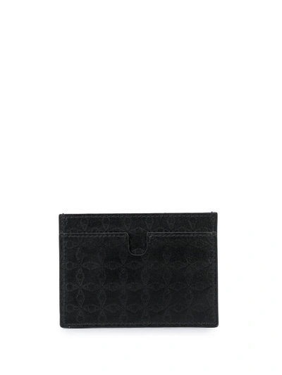 Alyx Embossed Small Wallet In Black