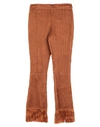 Chloé Cropped Pants In Brown