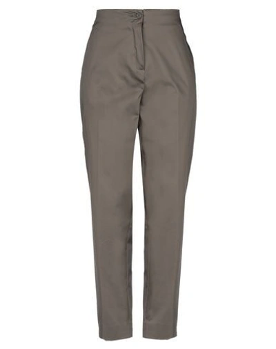 Beatrice B Casual Pants In Military Green