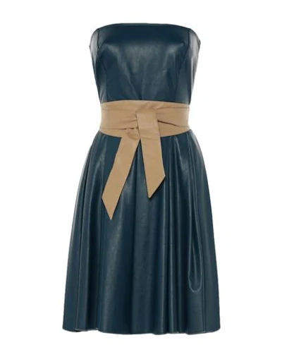 Jijil Short Dresses In Blue