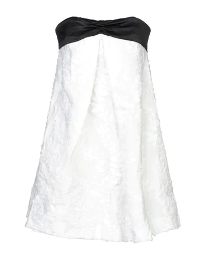 Zimmermann Short Dresses In White
