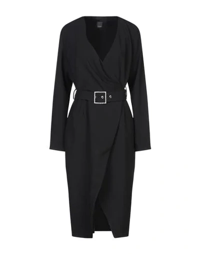 Pinko Midi Dresses In Black