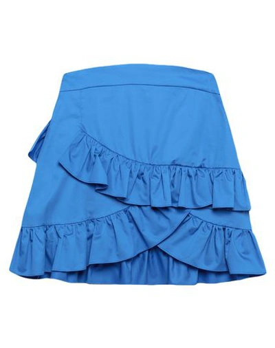 Ainea Mini Skirt In Pastel Blue