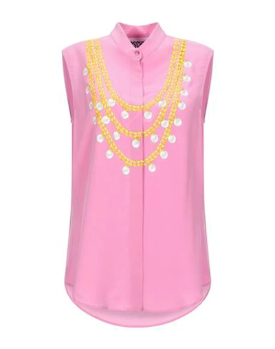 Moschino Shirts In Pink