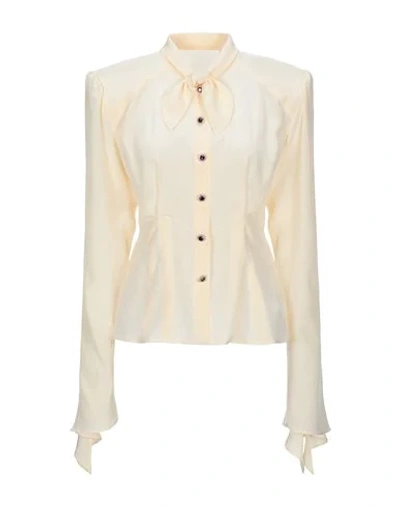 Dolce & Gabbana Shirts In Ivory