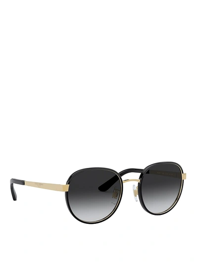 Dolce & Gabbana Print Family Black Sunglasses