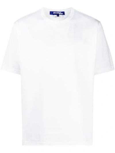 Junya Watanabe Filled Jersey Short Sleeve T-shirt In White