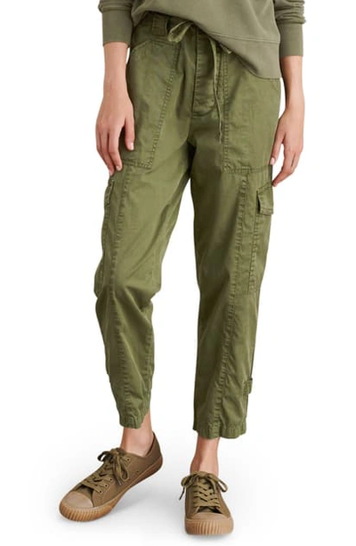 Alex Mill Cargo Ankle Pants In Army Olive