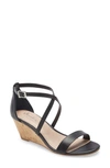 Charles By Charles David Gustie Wedge Sandal In Black